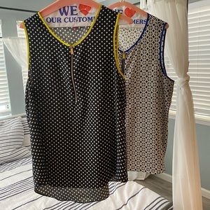 Vince Camuto Sleeveless Blouse Bundle!